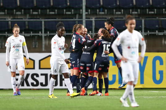 Linköping med bland andra Kristine Minde, Renée Slegers