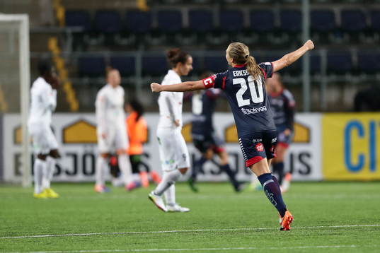 Linköpings Magdalena Ericsson jublar