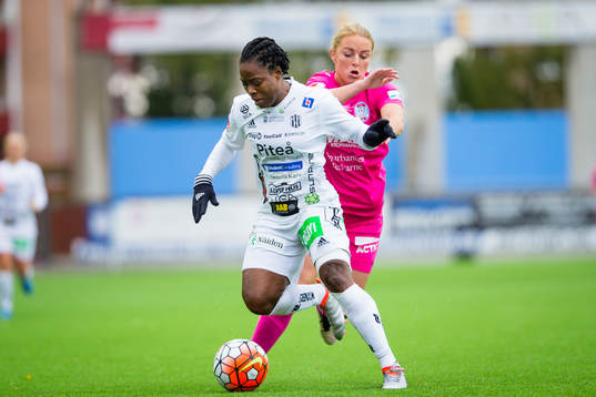 Eskilstunas Mimmi Larsson jagar Piteås Faith Ikidi