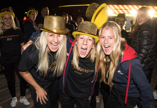 Johanna Ejdelind, Mia Persson och Michaela Johnsson
