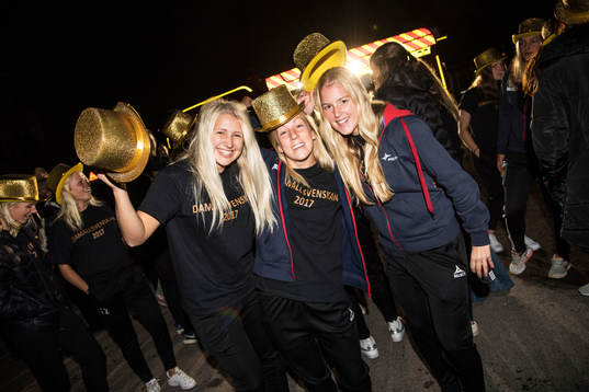 Johanna Ejdelind, Mia Persson och Michaela Johnsson