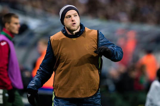 Sveriges John Guidetti värmer upp