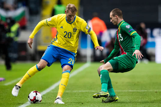 Sveriges Ola Toivonen utmanar Bulgariens Anton Nedyalkov