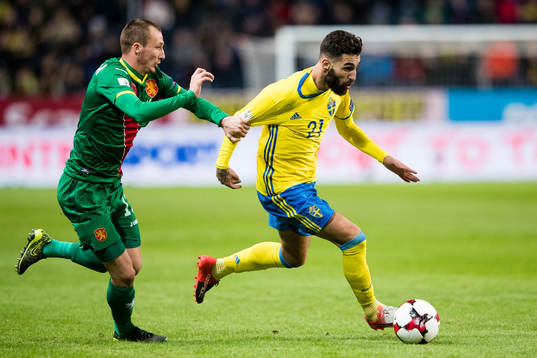 Bulgariens Anton Nedyalkov drar i Sveriges Jimmy Durmaz