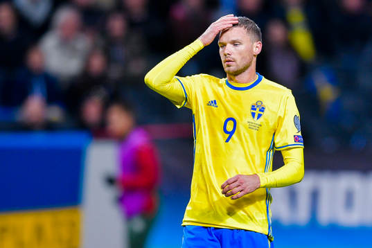 Sveriges Marcus Berg deppar