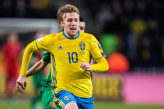 Sveriges Emil Forsberg
