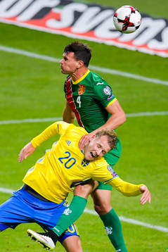 Sveriges Ola Toivonen och Bulgariens Vasil Bozhikov