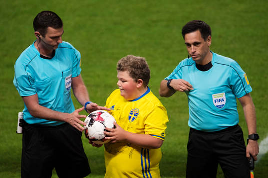 Simon Gustafsson från Min stora dag med matchbollen