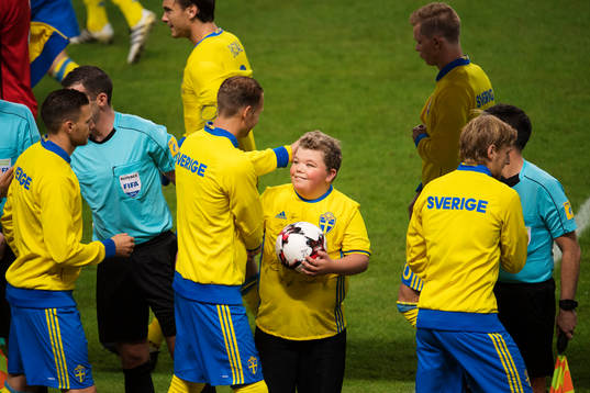 Simon Gustafsson från Min stora dag med matchbollen