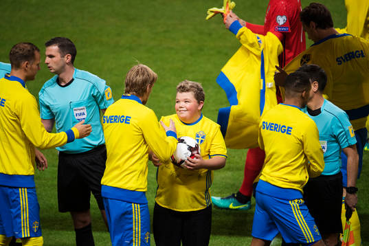 Simon Gustafsson från Min stora dag med matchbollen