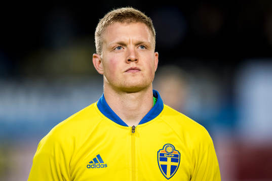 Sveriges målvakt Tim Erlandsson