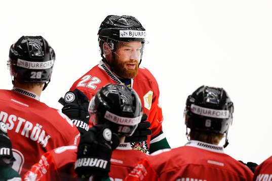 Frölundas Robin Figren jublar