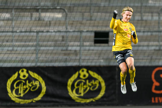 Elfsborgs Viktor Götesson jublar