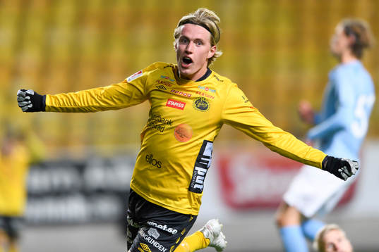 Elfsborgs Viktor Götesson jublar