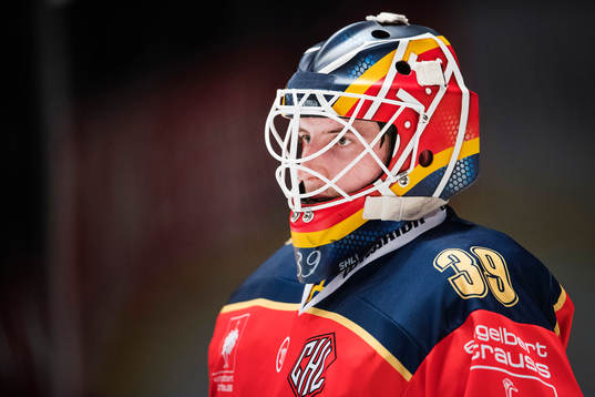 Djurgårdens målvakt Adam Reideborn