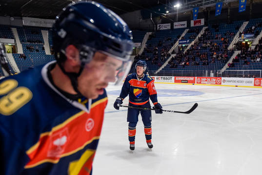 Djurgårdens Matt Anderson och Emil Johansson deppar