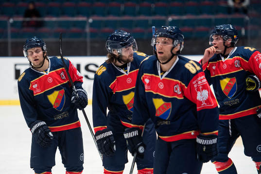 Djurgårdens Juuso Ikonen, Mikko Kousa och Calle Ridderwall