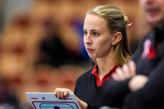 Luleås assisterande tränare Lisa Ekberg