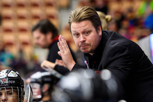 Luleås huvudtränare Fredrik Glader