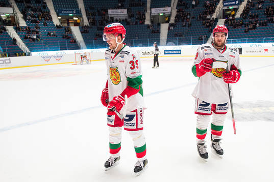 Moras Jacob Nilsson och Alex Aleardi deppar