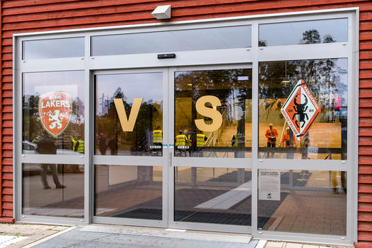 Huvudentré till Vida arena