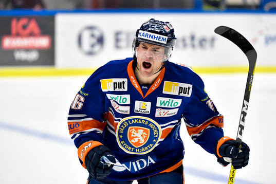 Växjös Geoff Platt jublar