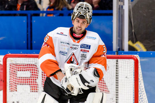 Karlskronas målvakt Johannes Jönsson