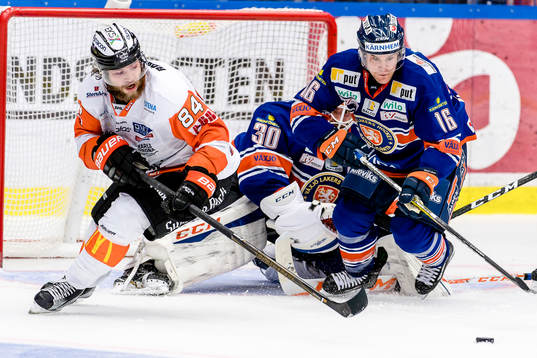 Karlskronas Jimmy Andersson och Växjös Geoff Platt