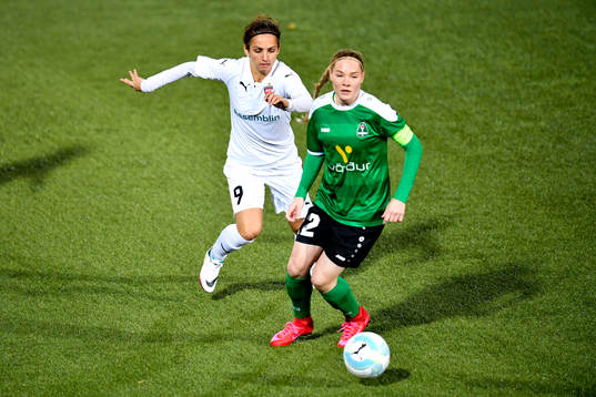 Rosengårds Natasa Andonova och Breidabliks Rakel