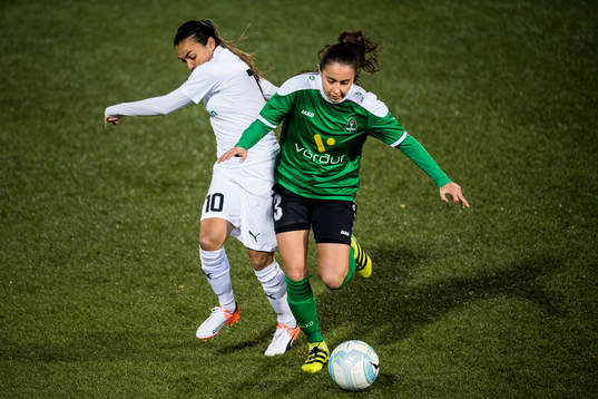 Rosengårds Marta Viera Da Silva och Breidabliks Arna Dis