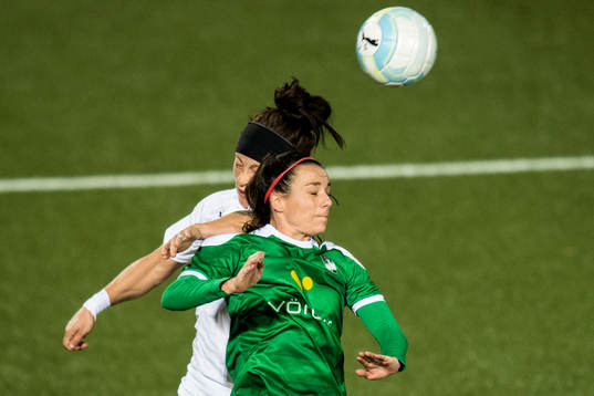 Rosengårds Ella Masar och Breidabliks Hallbera Gisladottir