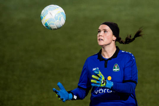 Breidabliks målvakt Sonny Lara Prainsdottir
