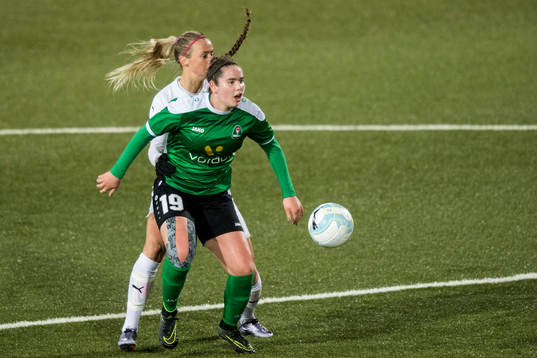 Rosengårds Amanda Ilestedt och Breidabliks Esther