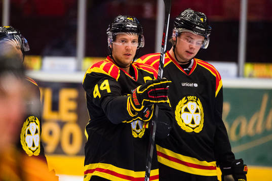Brynäs Jacob Blomqvist och Marcus Ersson före