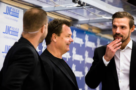 Örebros tränare Johan Tornberg och Lars Ivarsson