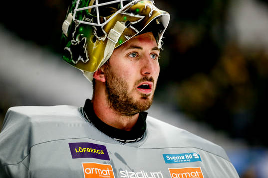 Färjestads målvakt Stefan Steen