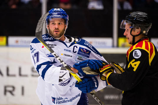 Leksands Jesper Ollas och Brynäs Jonathan Pudas