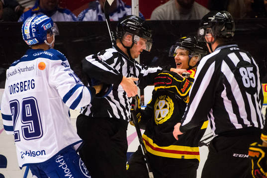 Leksands Tobias Forsberg och Brynäs Daniel Mannberg