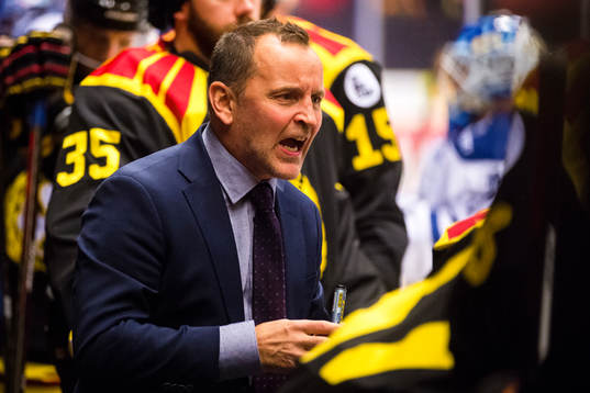 Brynäs tränare Thomas Berglund