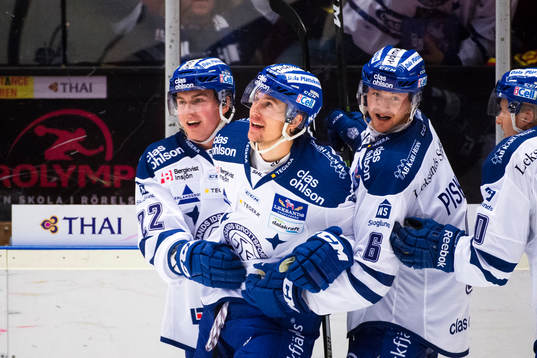 Leksands Martin Grönberg , Sondre Olden, Joe Piskula och