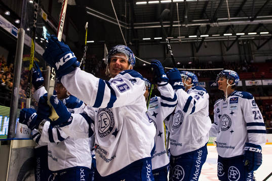 Leksands Patrik Norén jublar