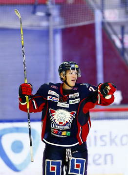 Linköpings Emil Kristensen jublar
