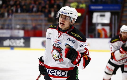 Malmös Christoffer Forsberg jublar