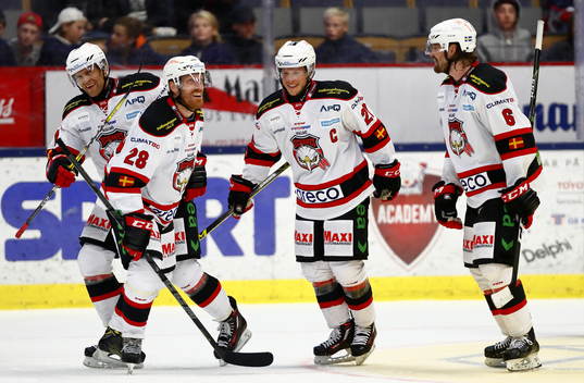 Malmös spelare jublar