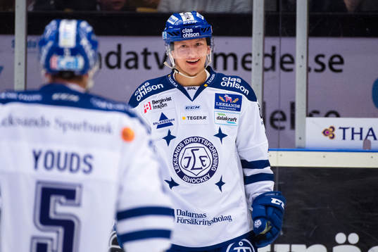 Leksands Daniel Bertov jublar