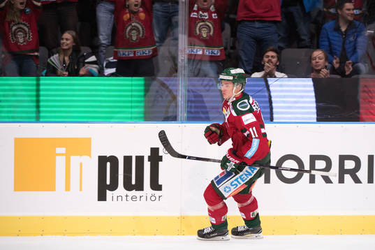 Frölundas Victor Olofsson jublar
