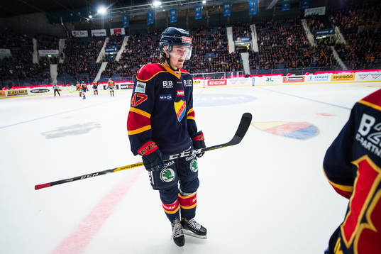 Djurgårdens Linus Johansson deppar