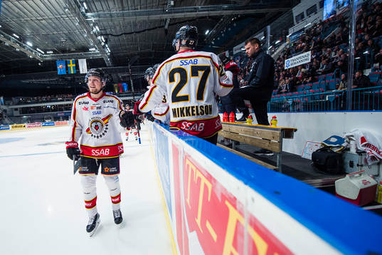 Luleås Petter Emanuelsson jublar