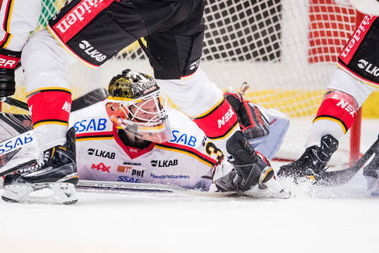 Luleås målvakt målvakt Joel Lassinatti