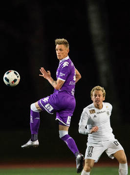 IFK Göteborgs Sören Rieks och Oskarshamns Jakob Rydberg